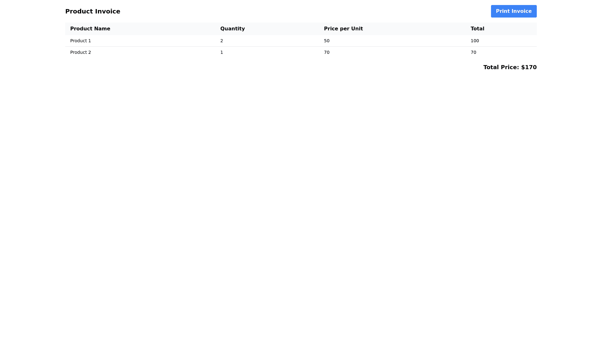 Component Preview