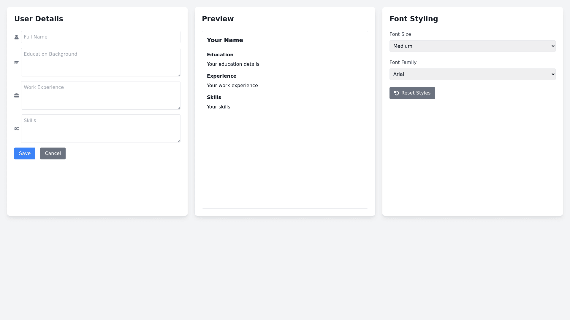 Component Preview