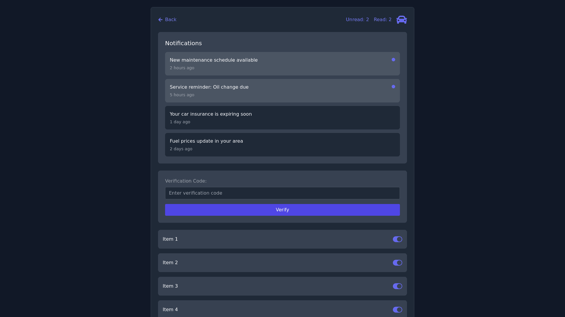 Component Preview