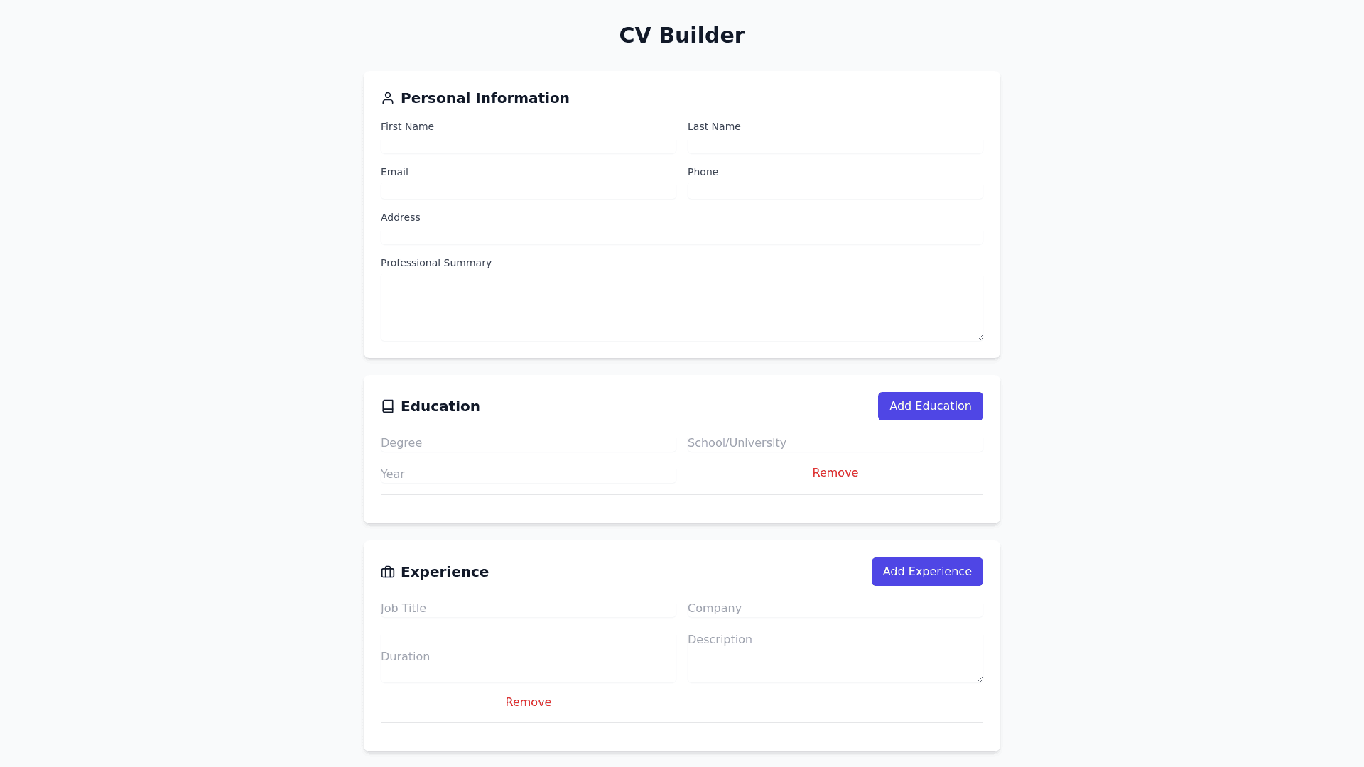 Component Preview