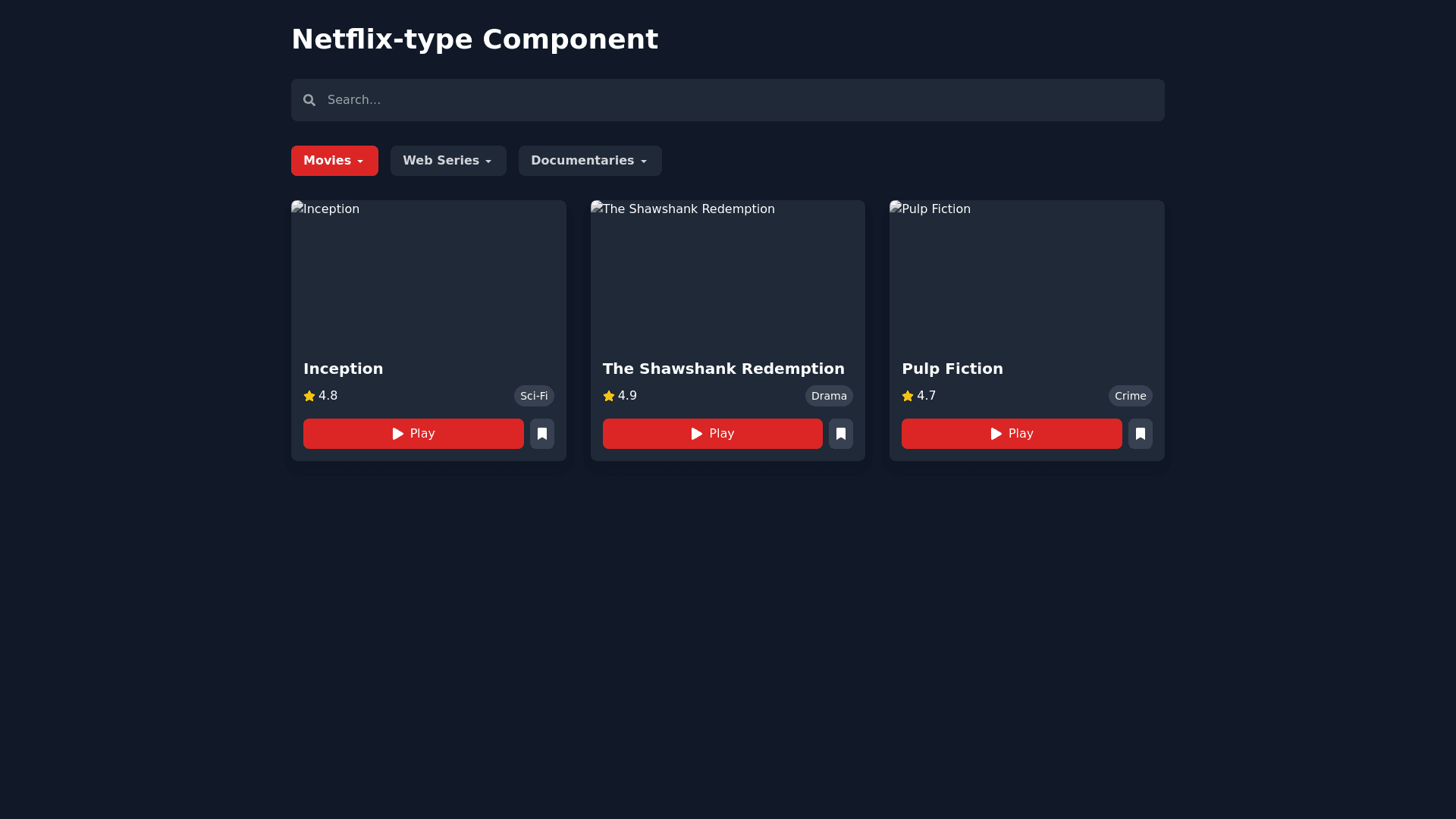 Component Preview