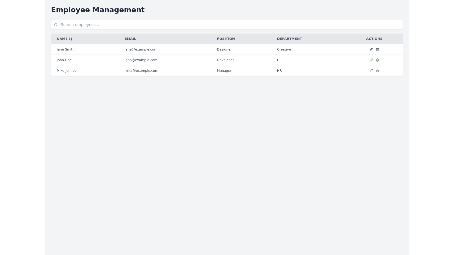 Component Preview