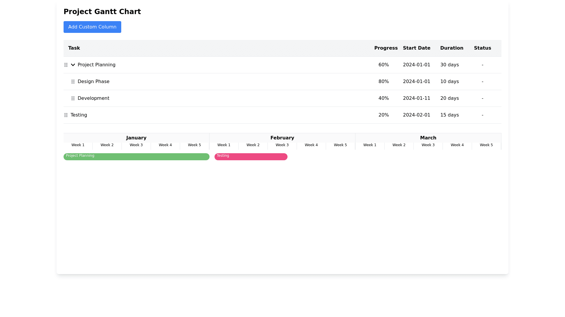 Component Preview