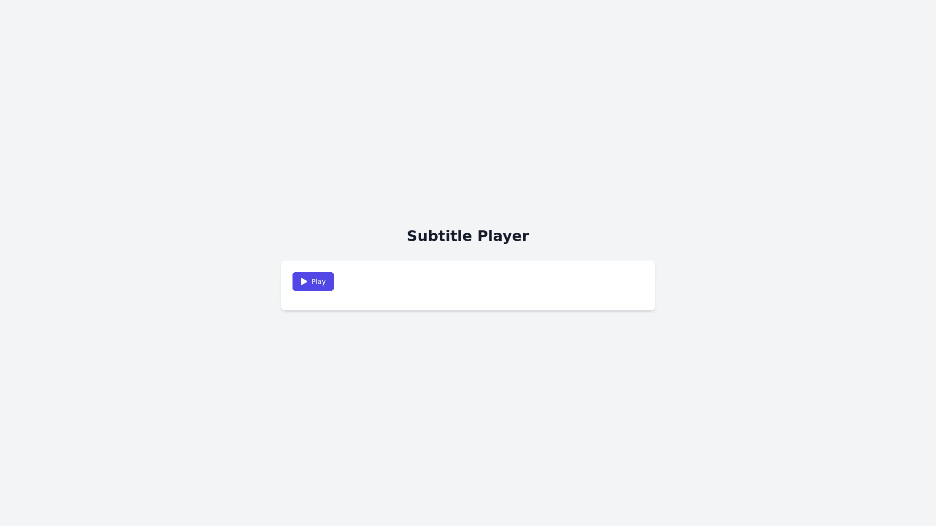 Component Preview