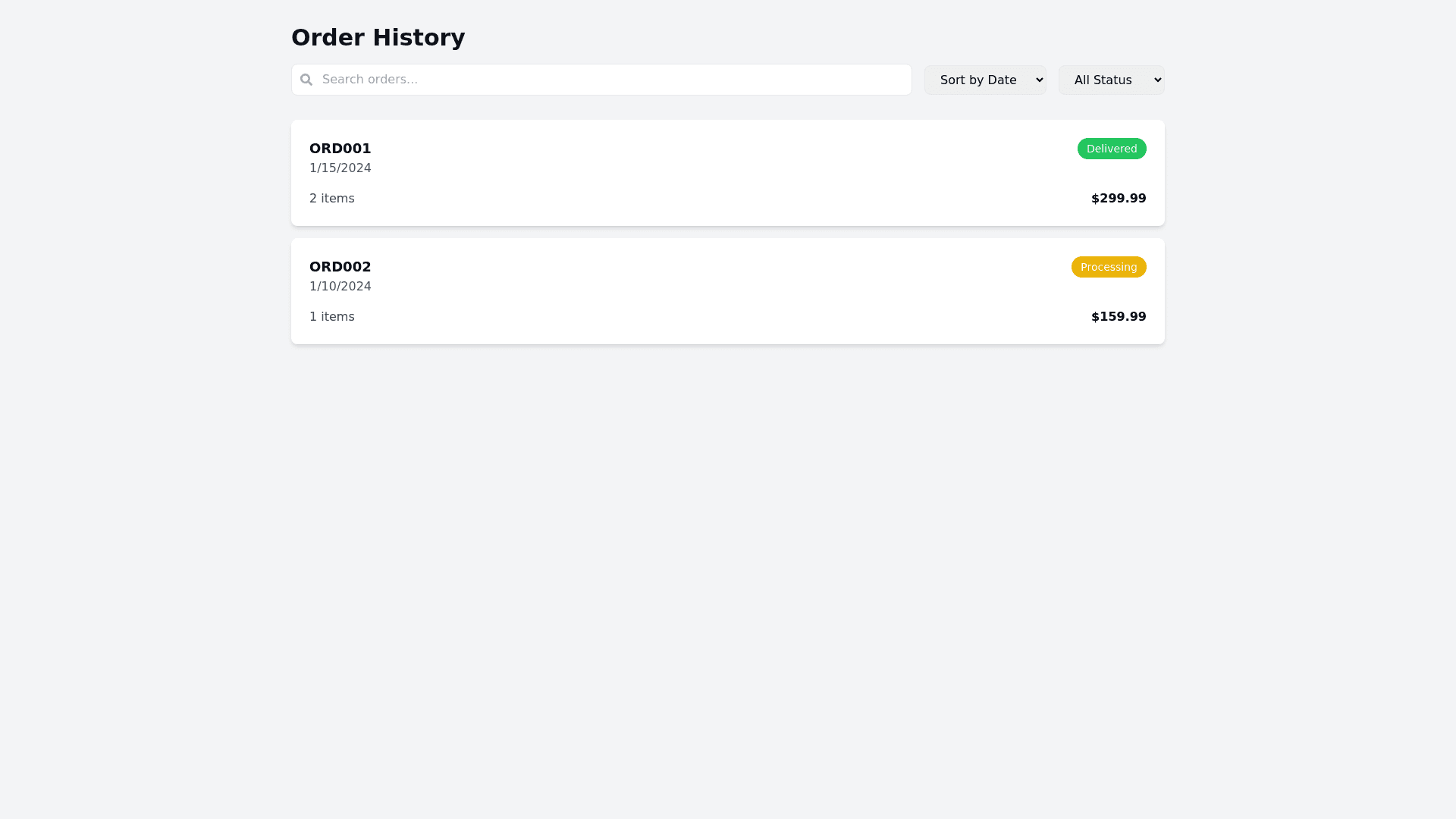 Component Preview