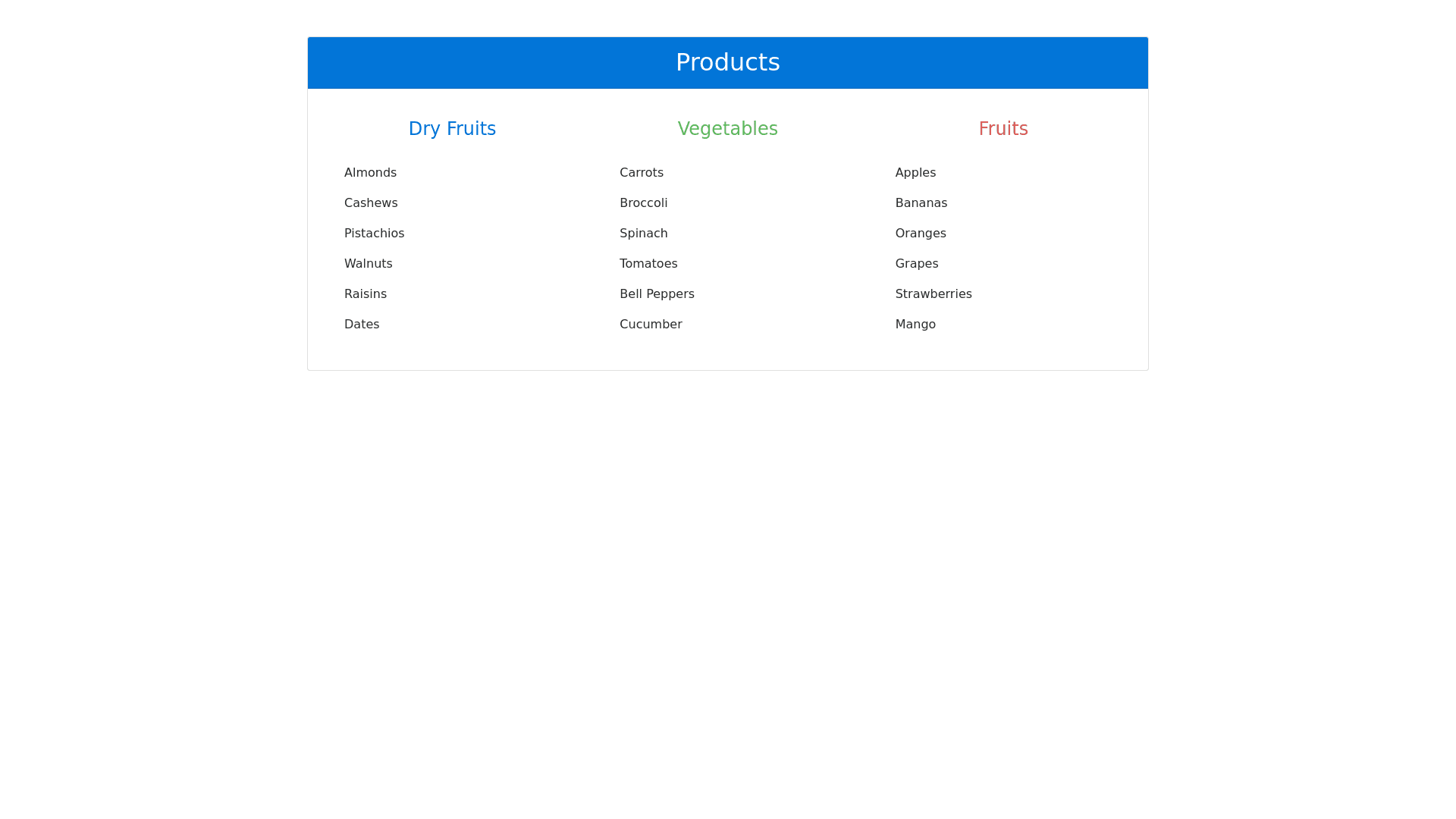 Component Preview