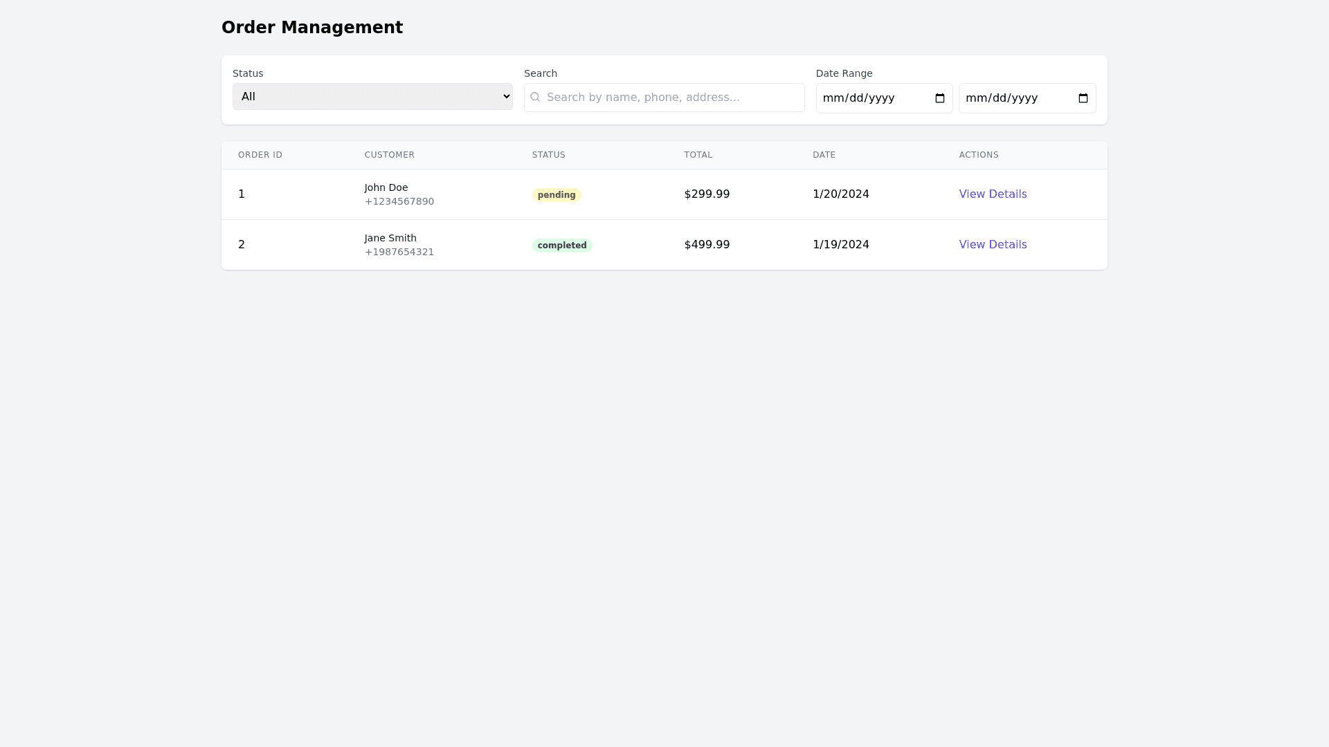 Component Preview