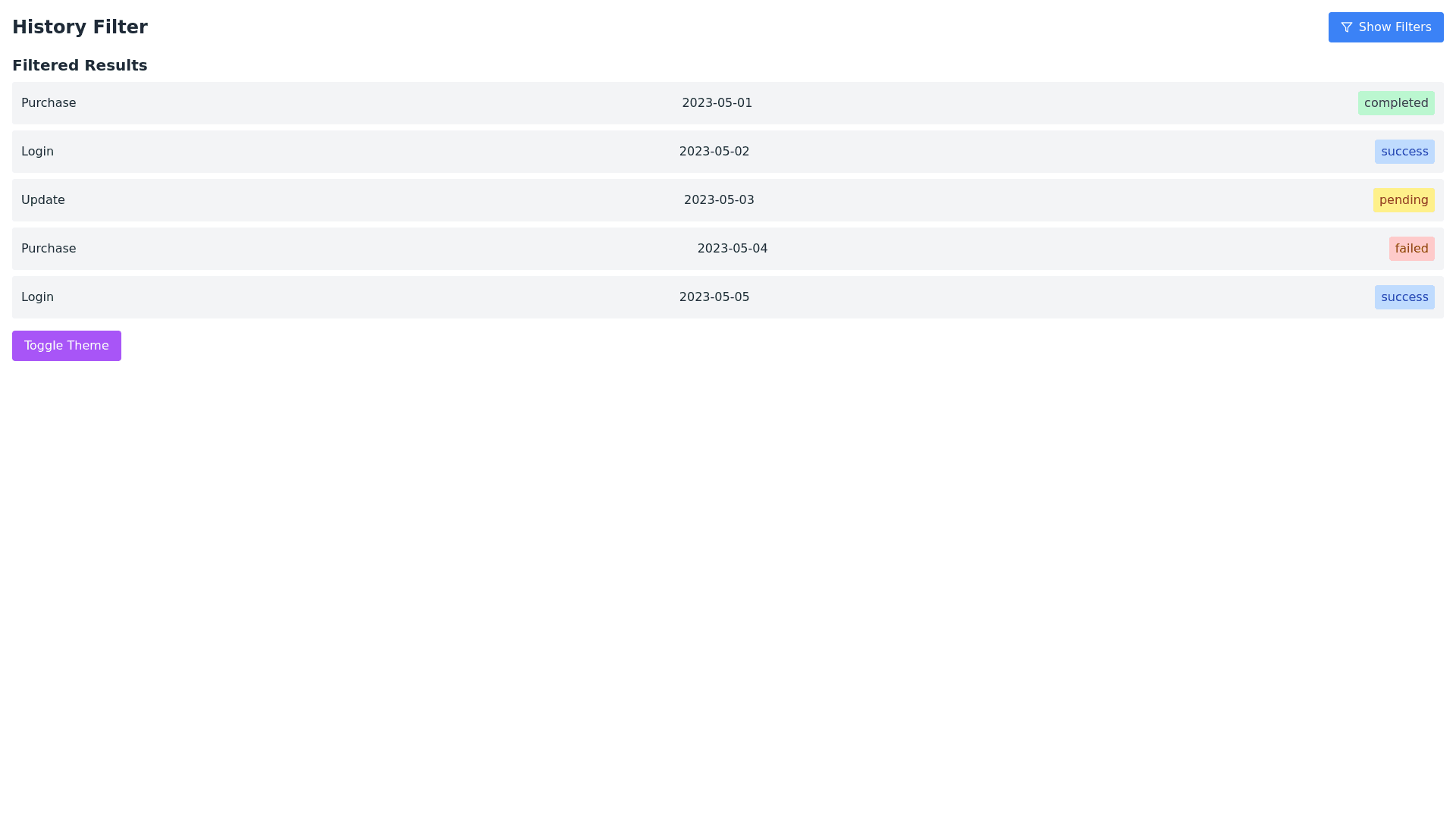 Component Preview
