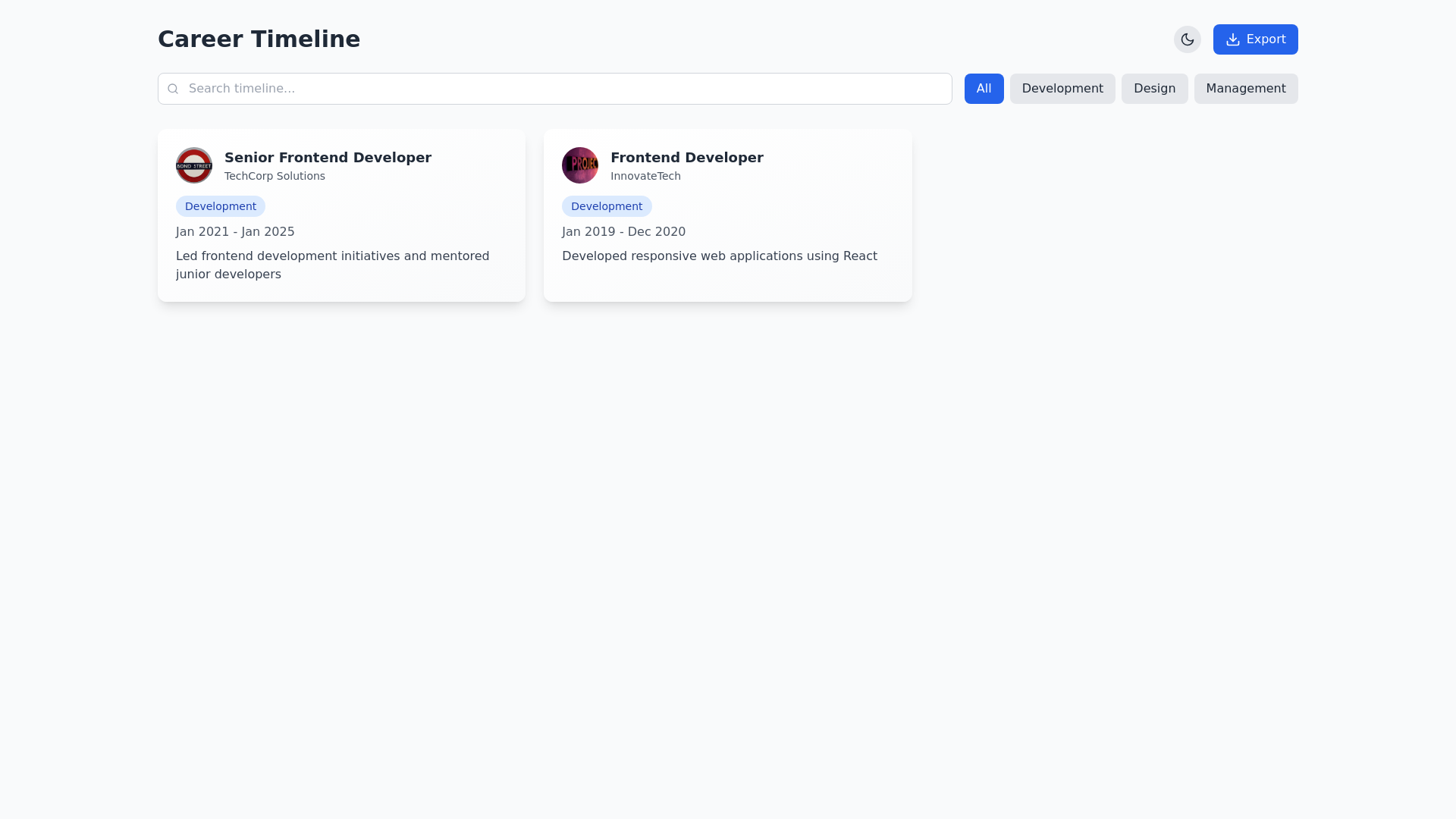 Component Preview