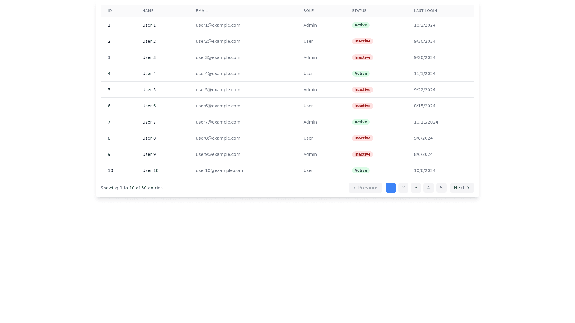 Component Preview