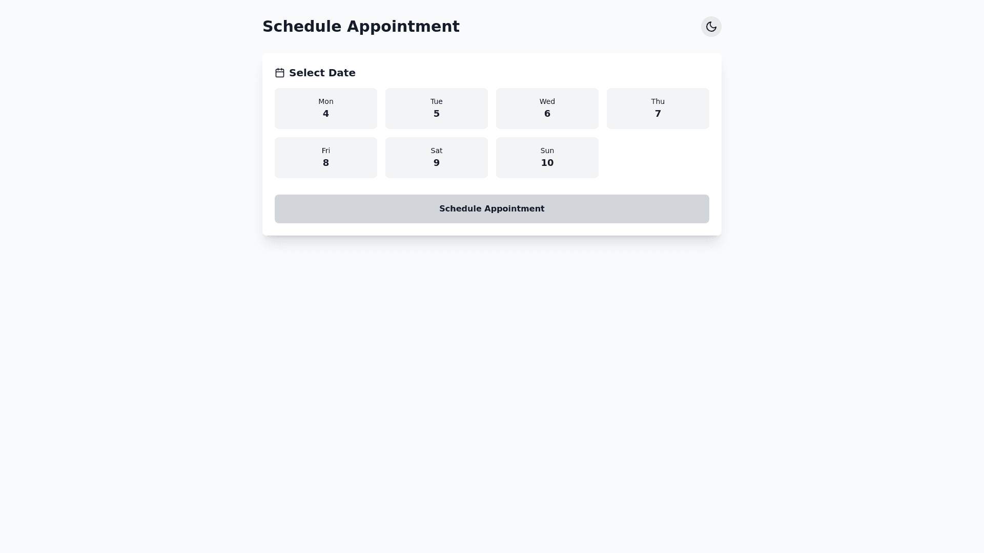 Component Preview