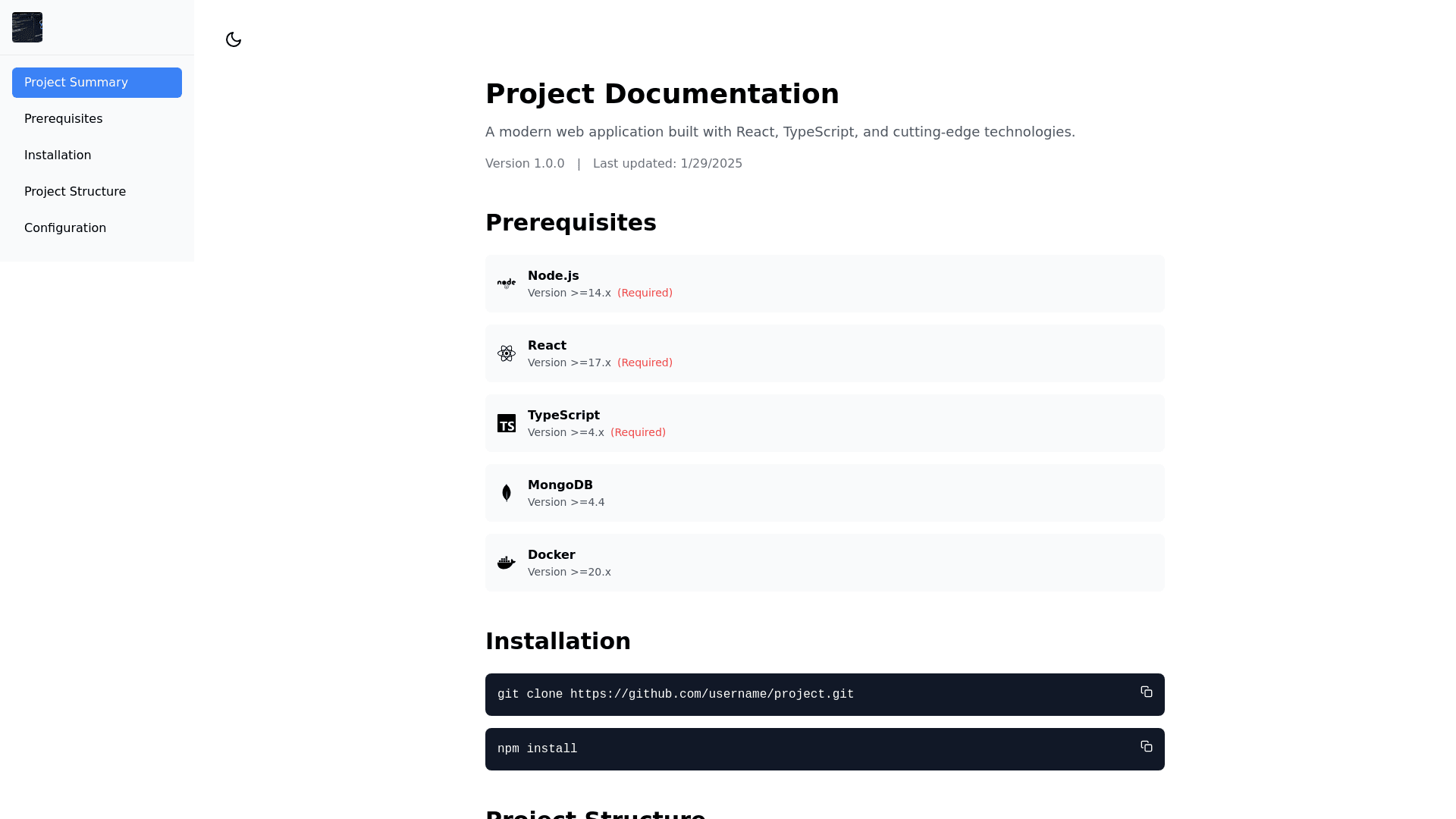 Component Preview