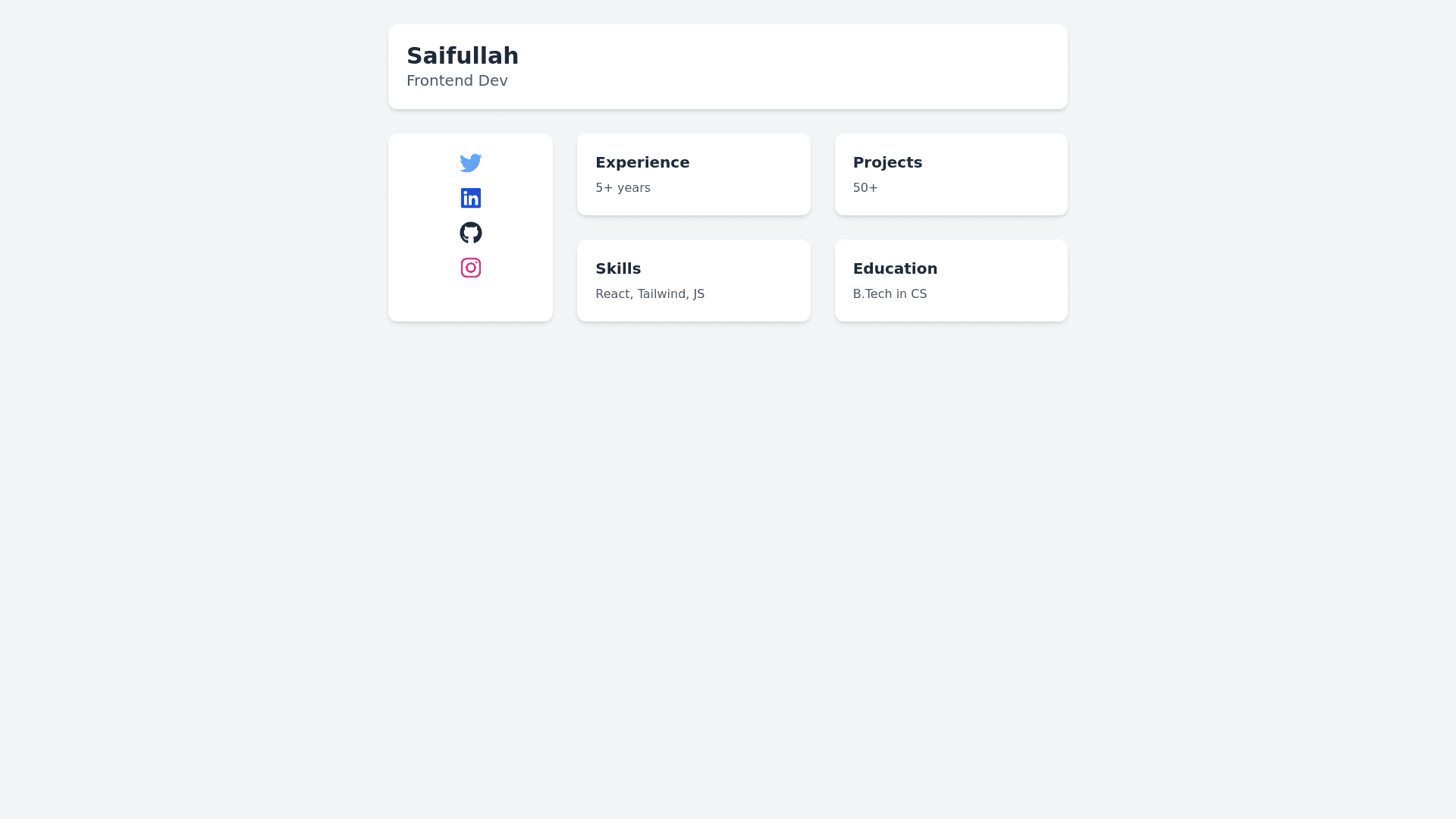 Component Preview