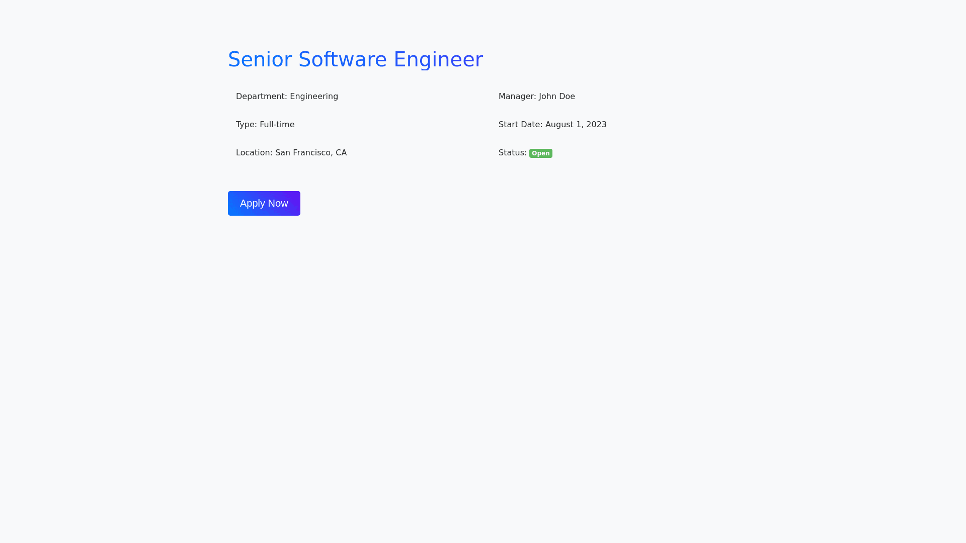 Component Preview