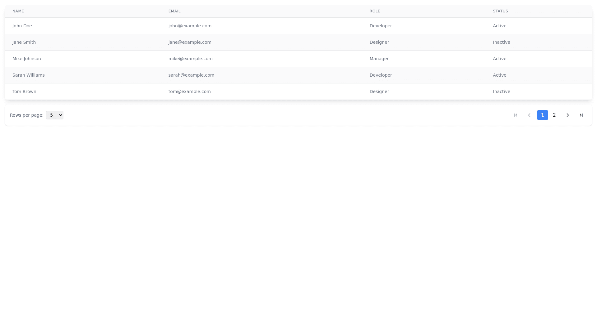 Component Preview