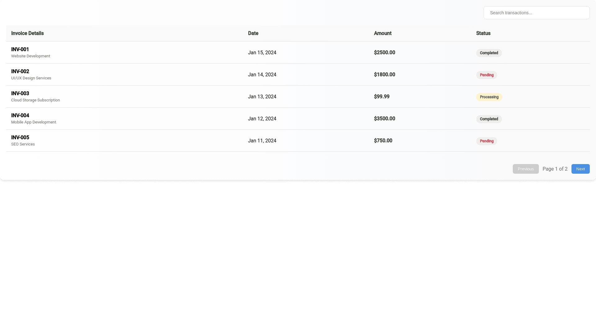 Component Preview