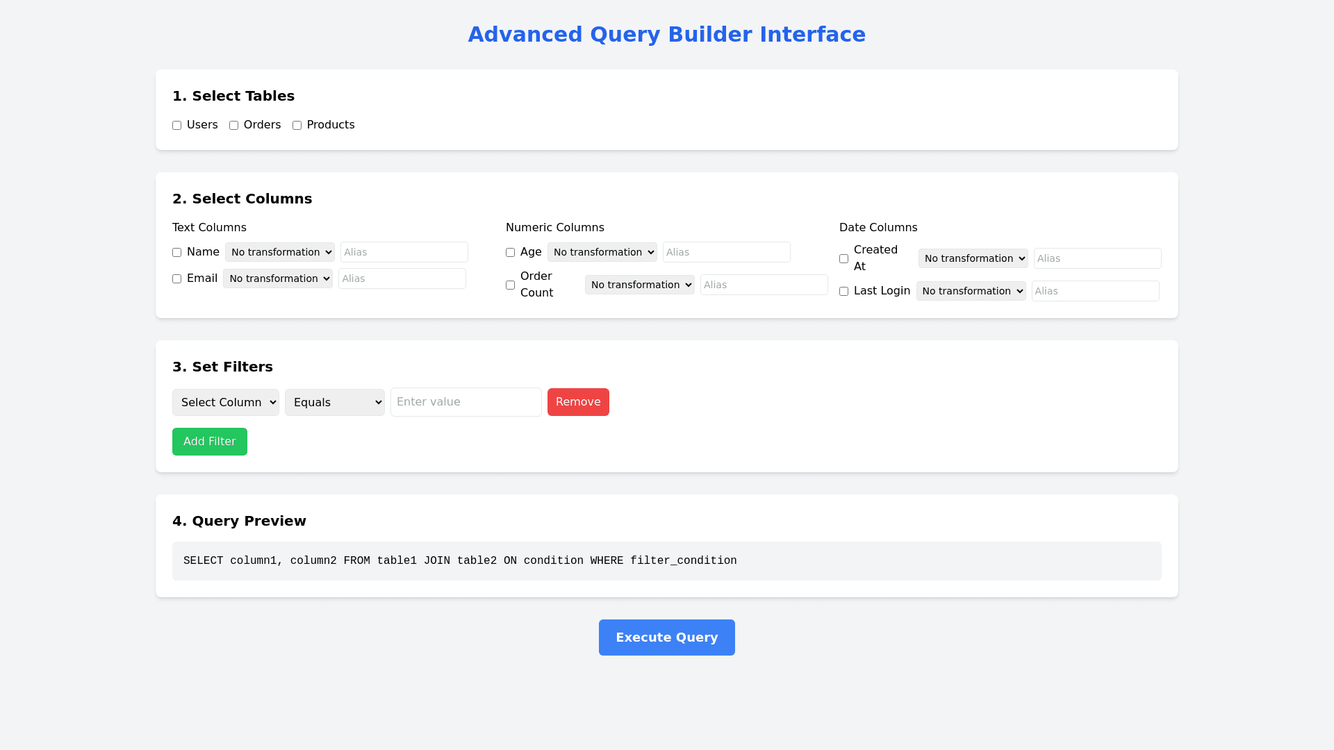 Component Preview