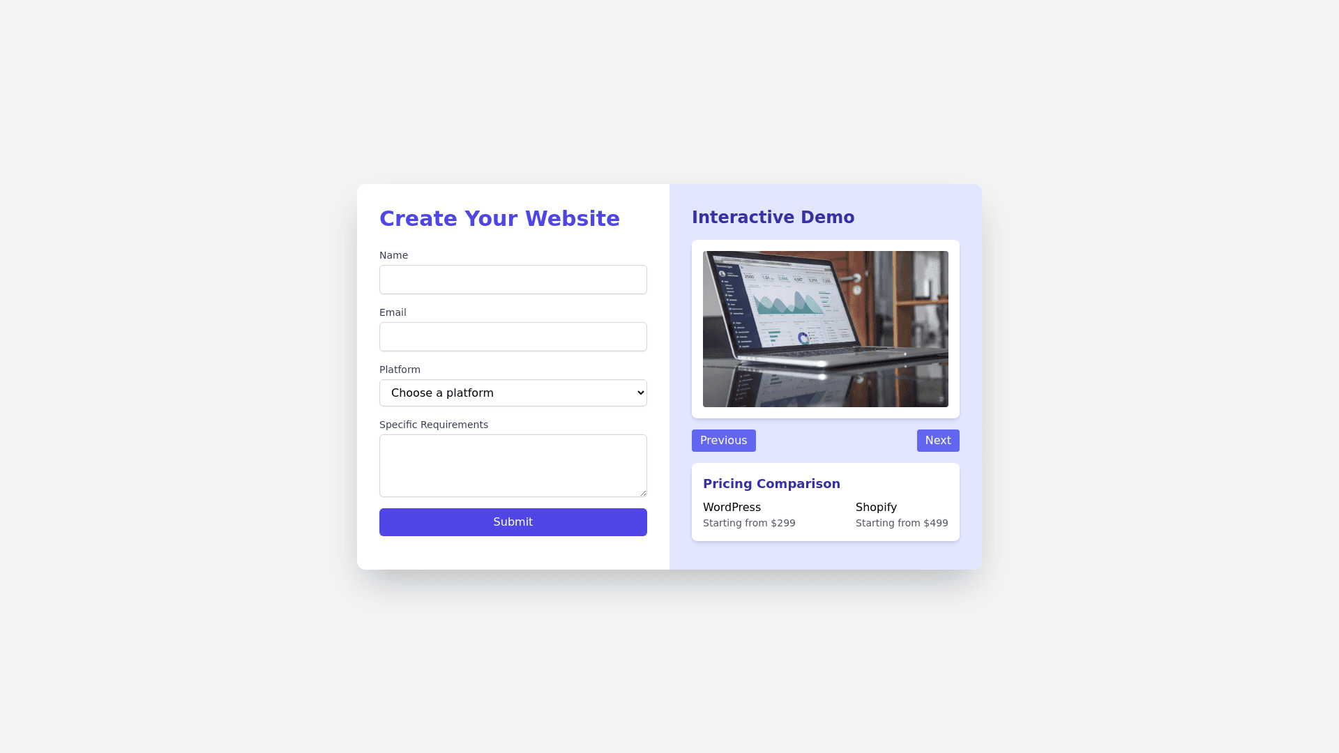 Component Preview