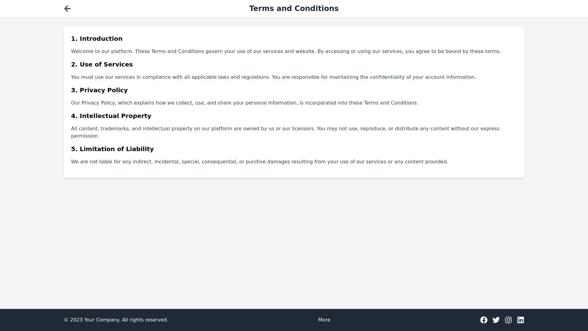 Component Preview