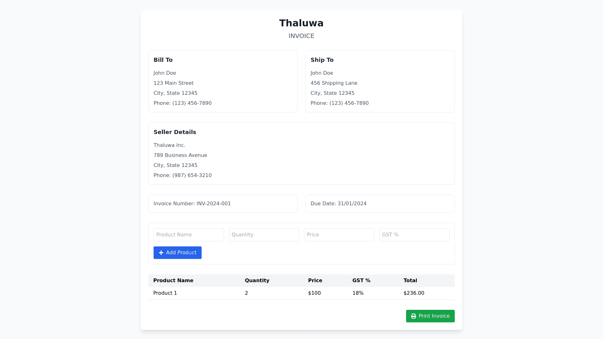 Component Preview