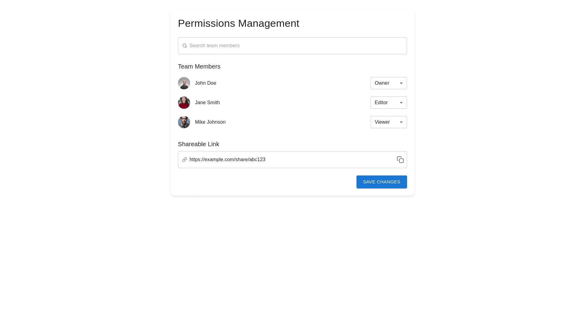 Component Preview
