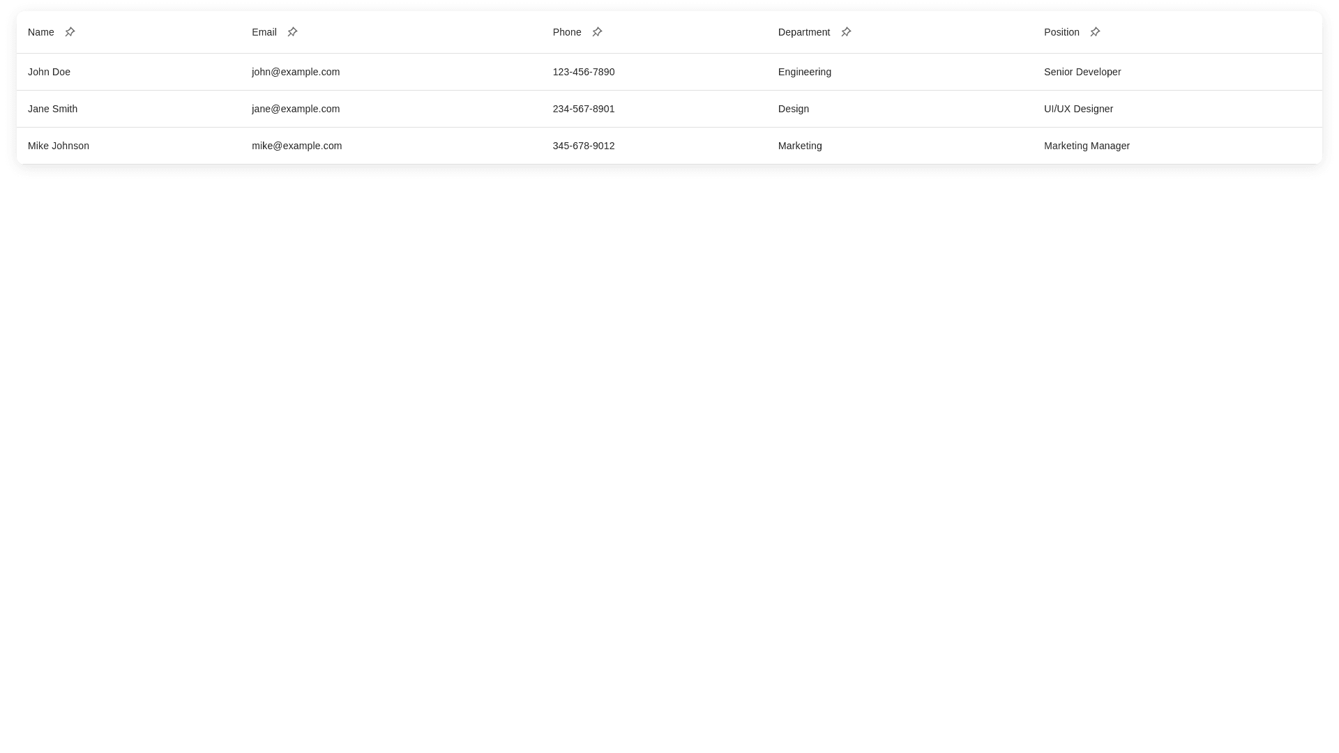 Component Preview