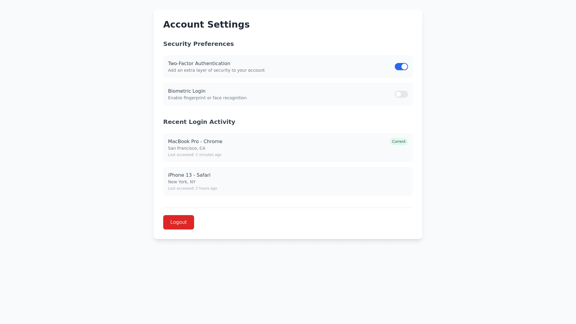 Component Preview