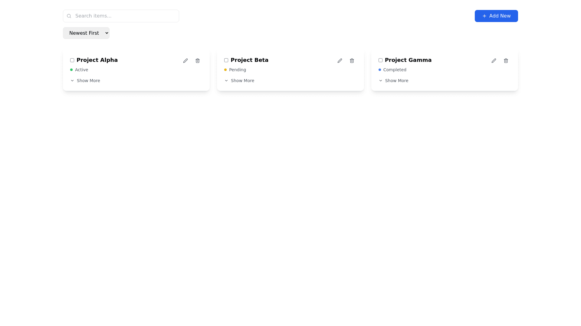 Component Preview