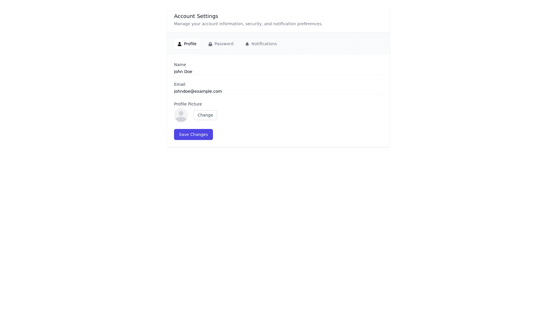 Component Preview