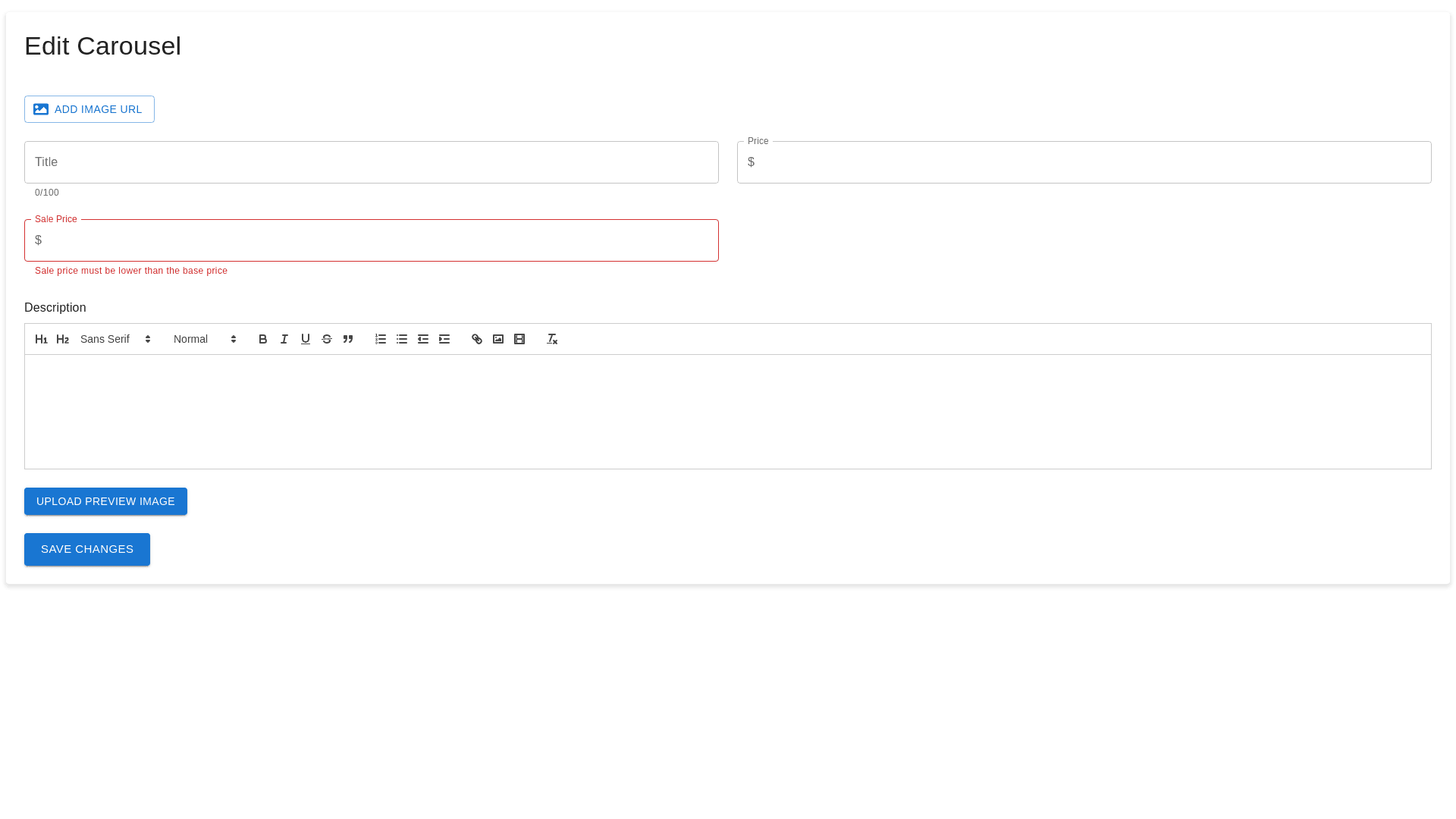 Component Preview