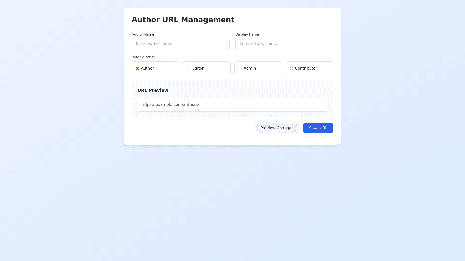 Component Preview