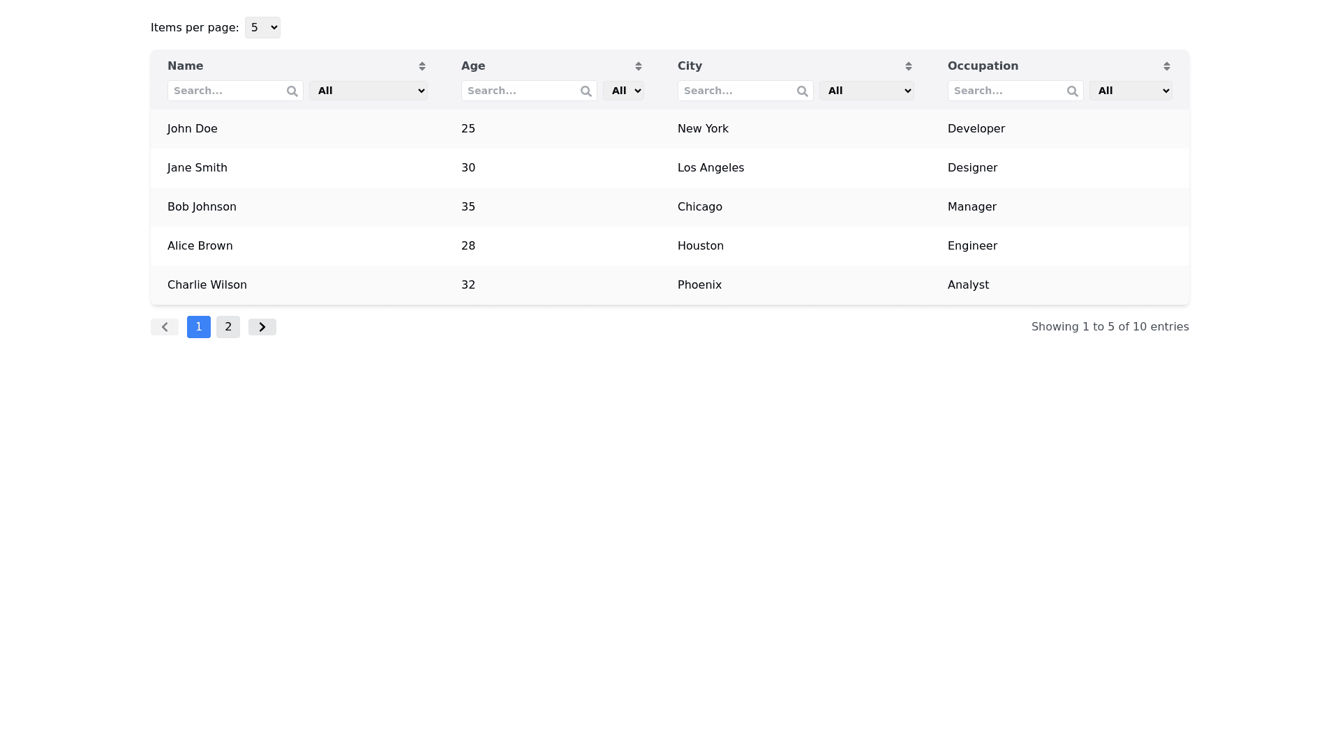 Component Preview