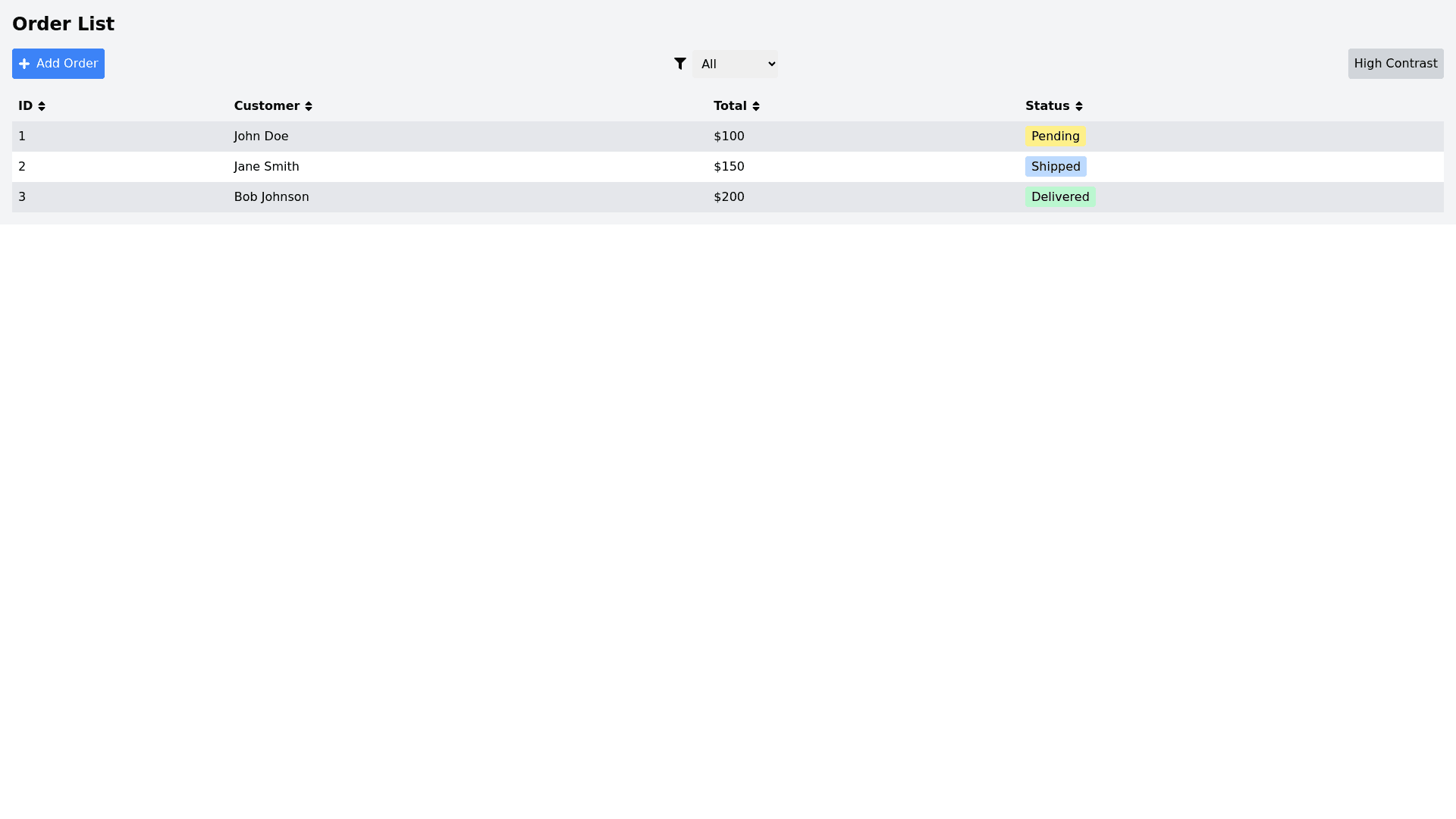 Component Preview