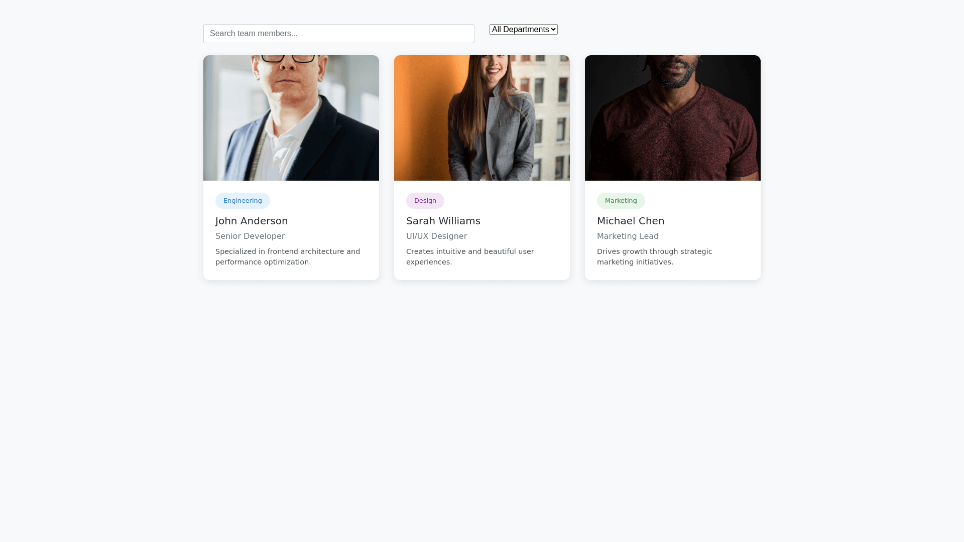 Component Preview