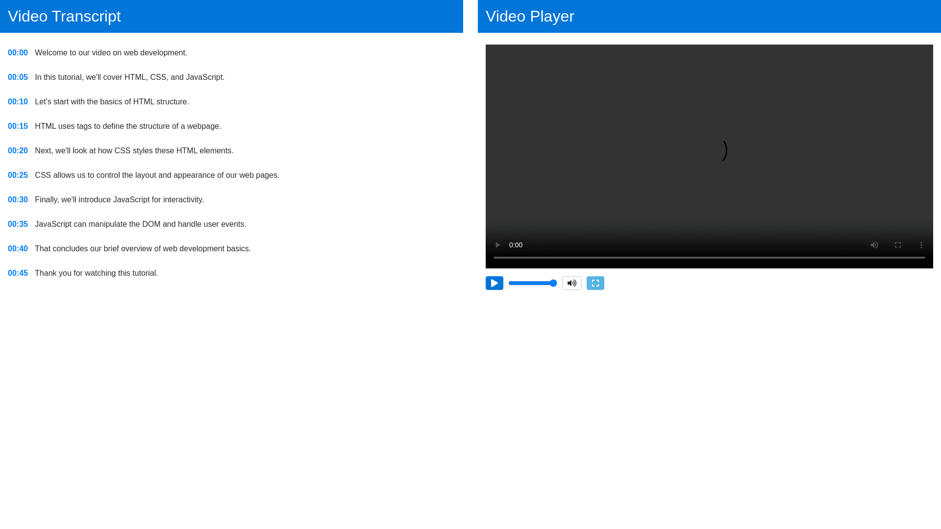 Component Preview