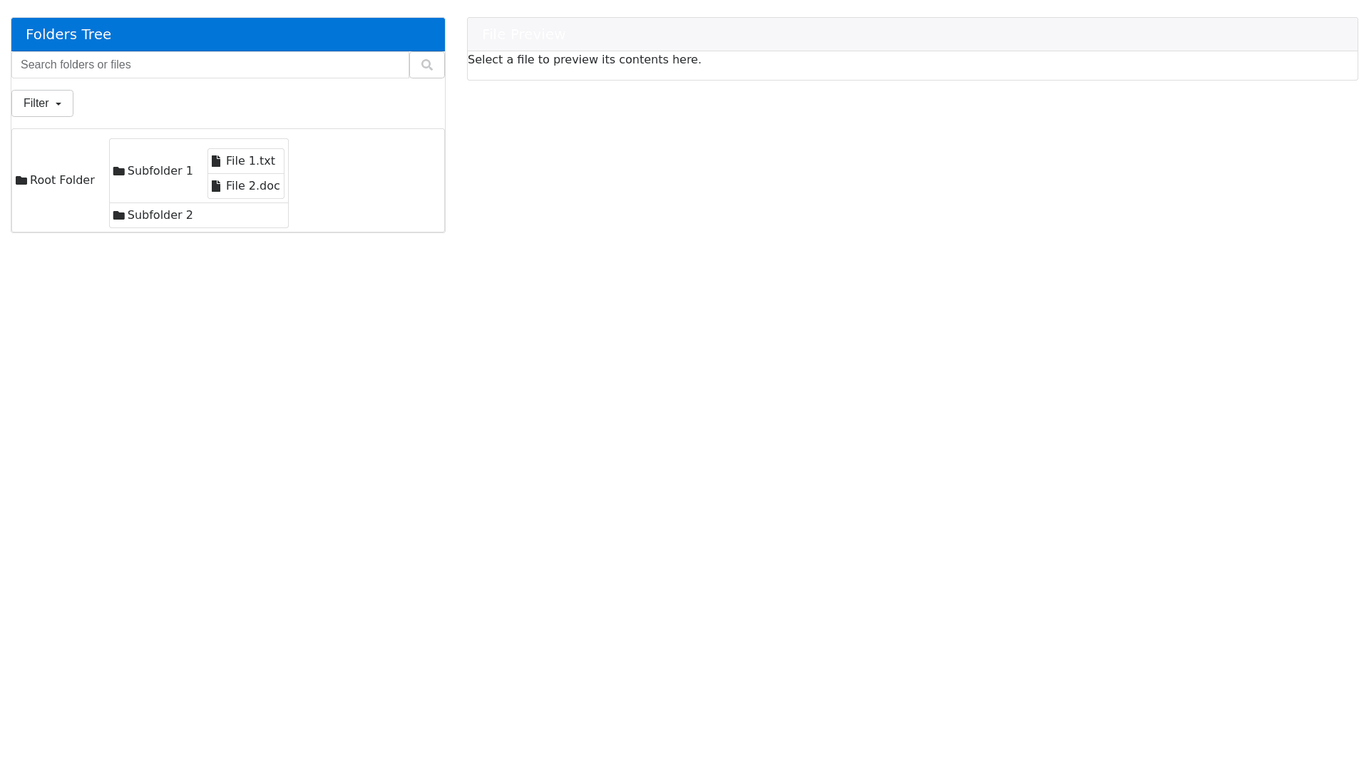Component Preview