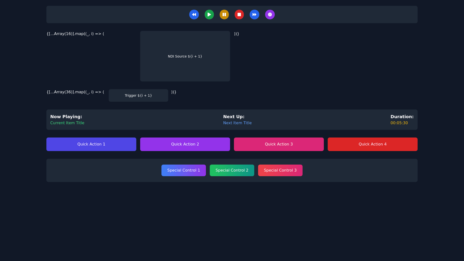 Component Preview