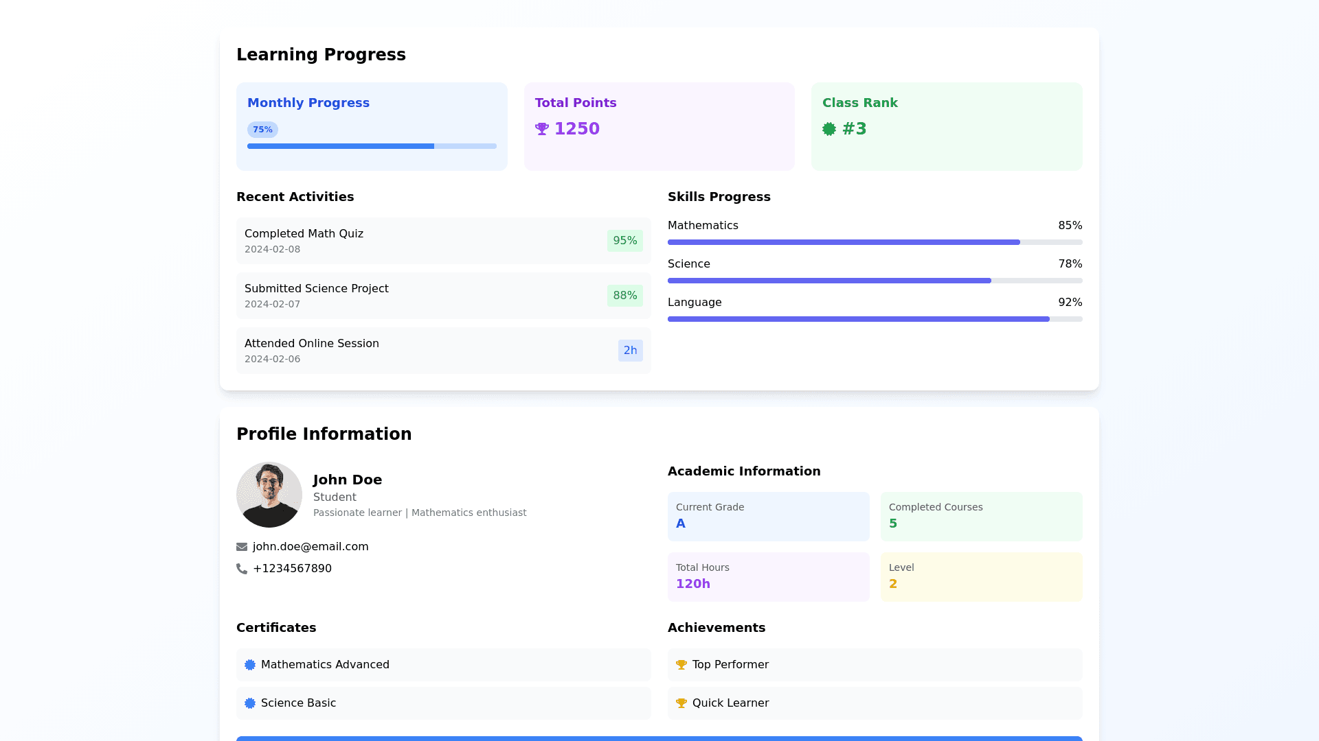 Component Preview