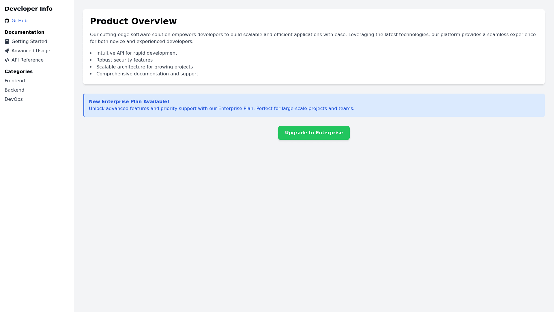 Component Preview