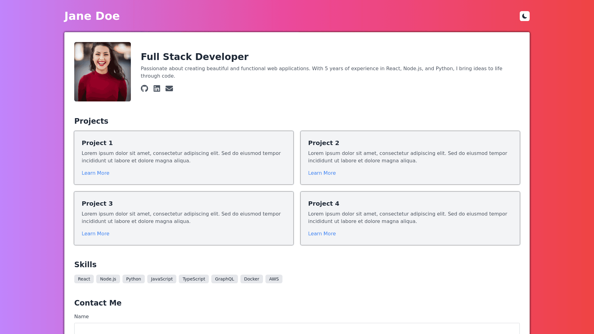 Component Preview