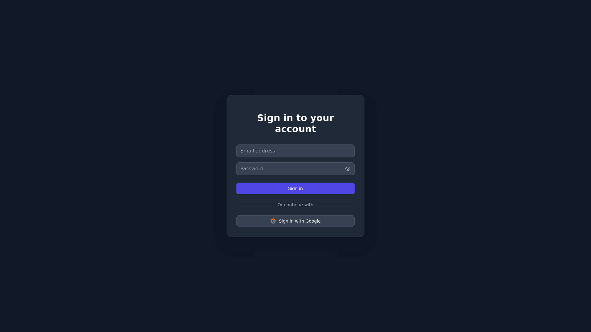 Component Preview