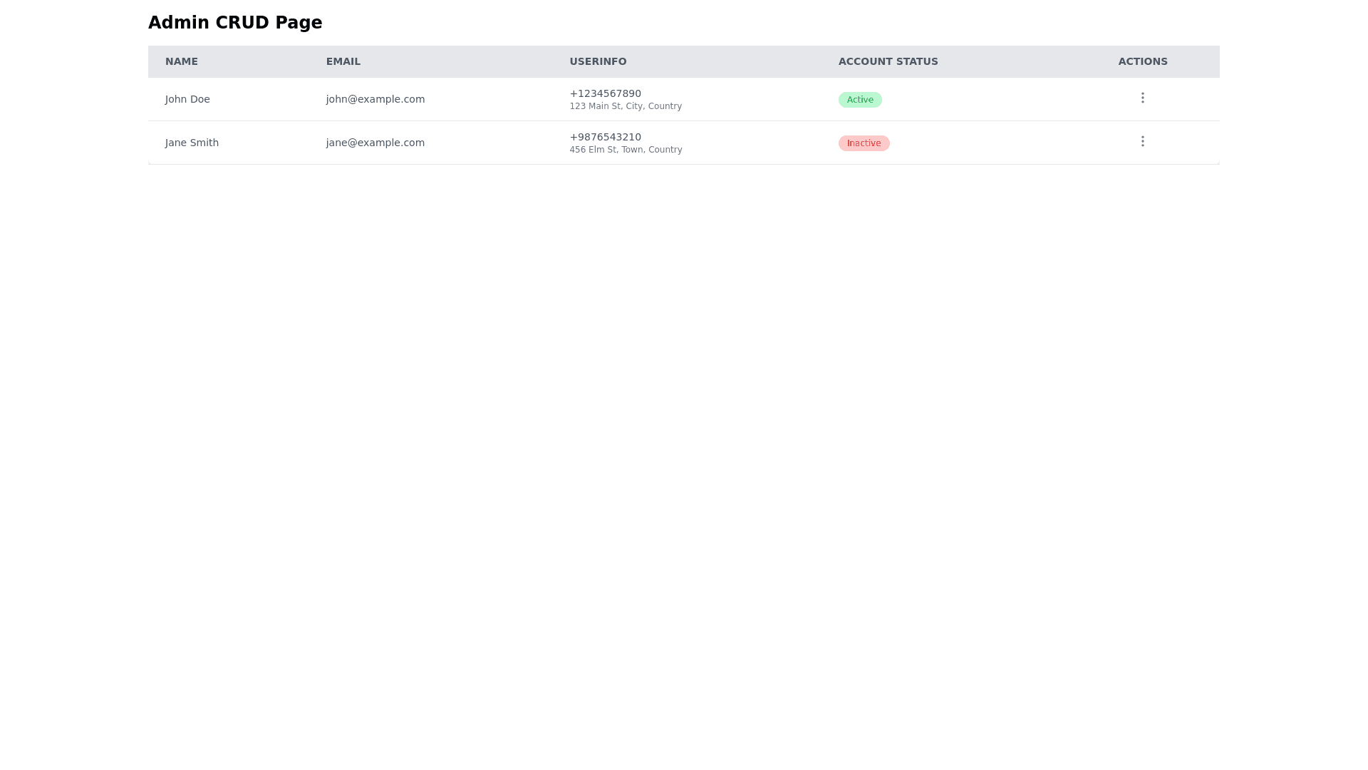 Component Preview