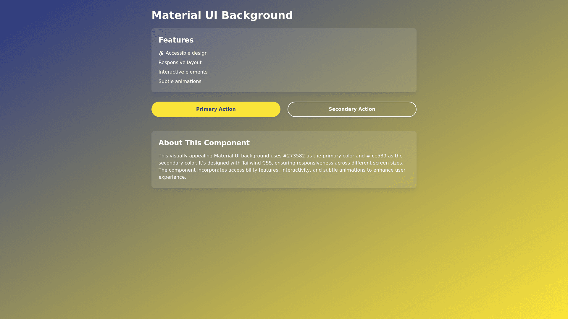 Component Preview