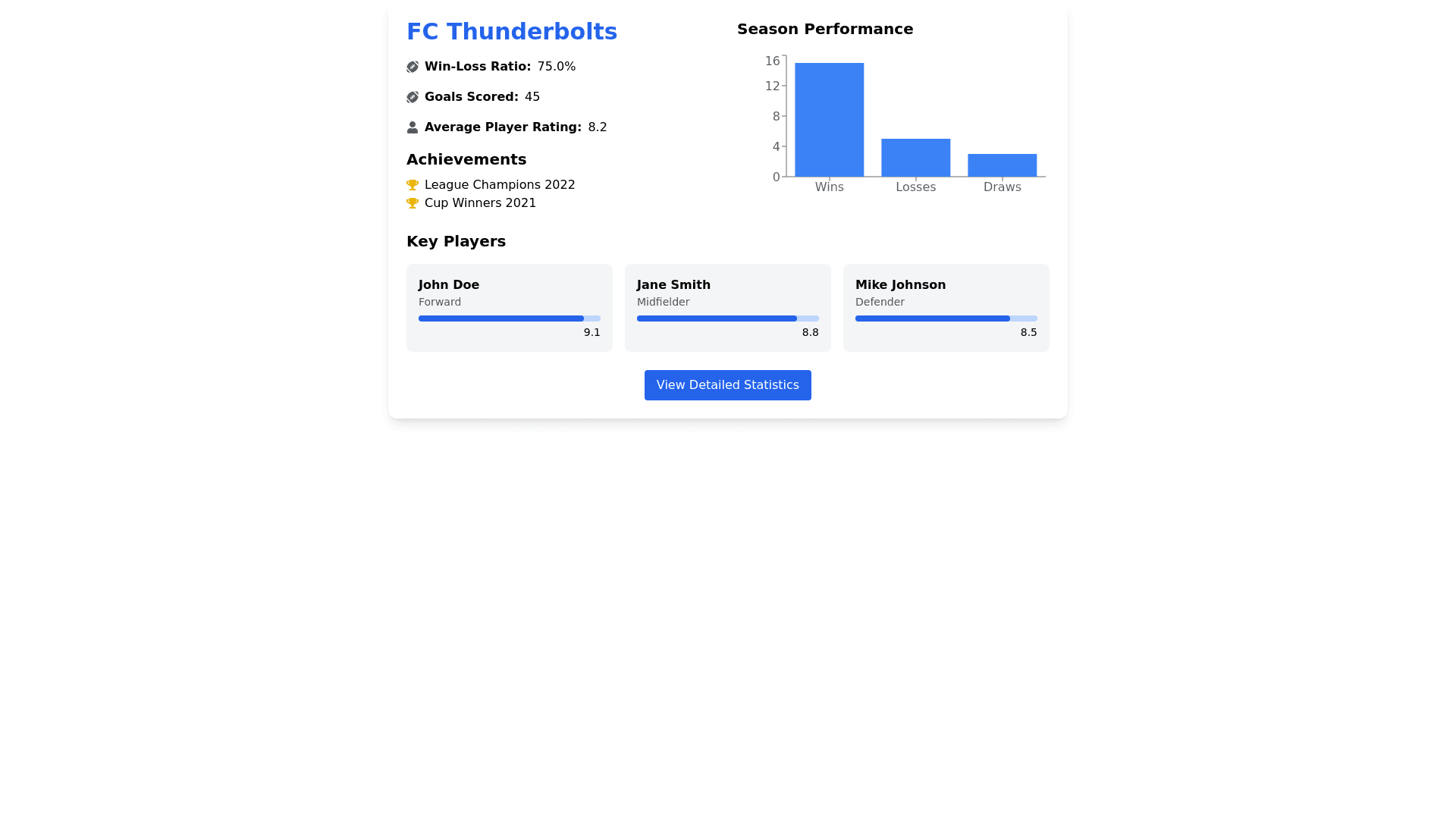 Component Preview