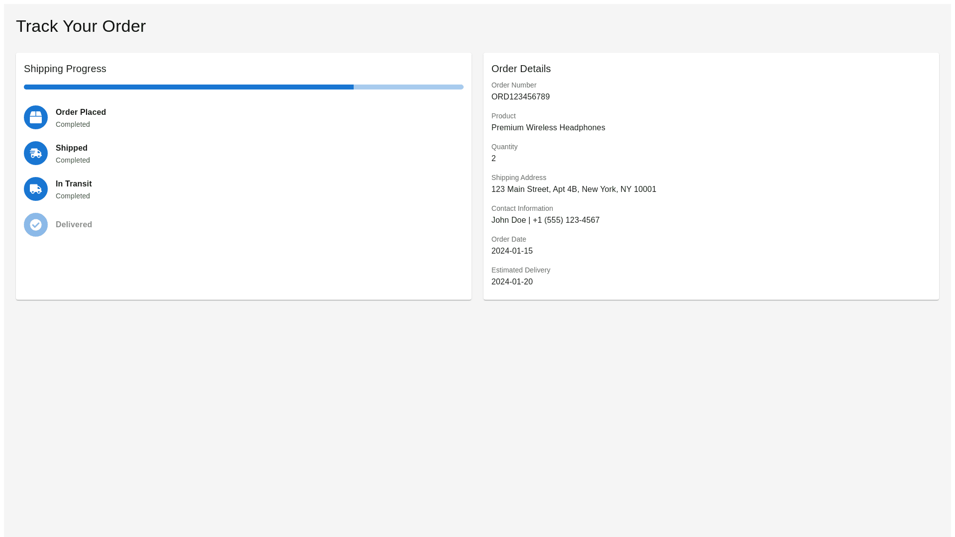 Component Preview