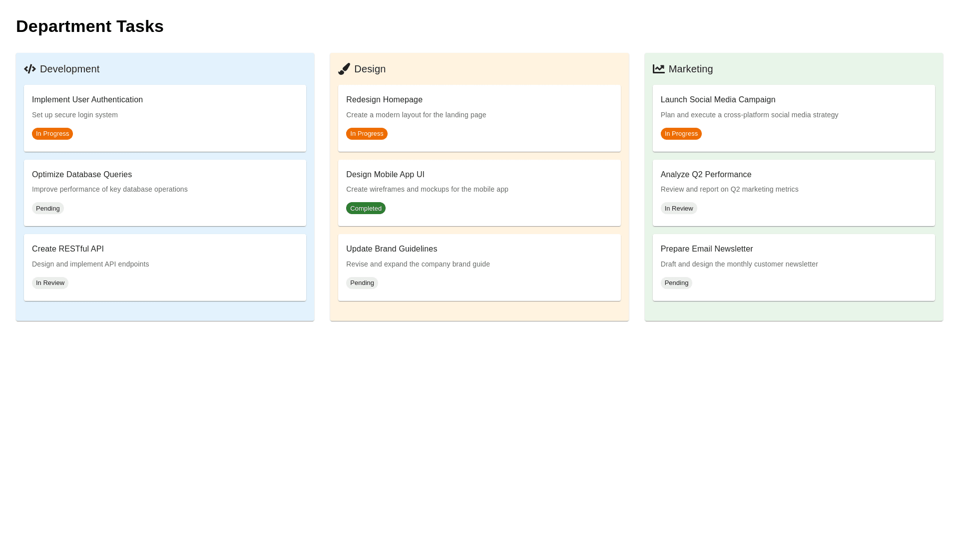 Component Preview