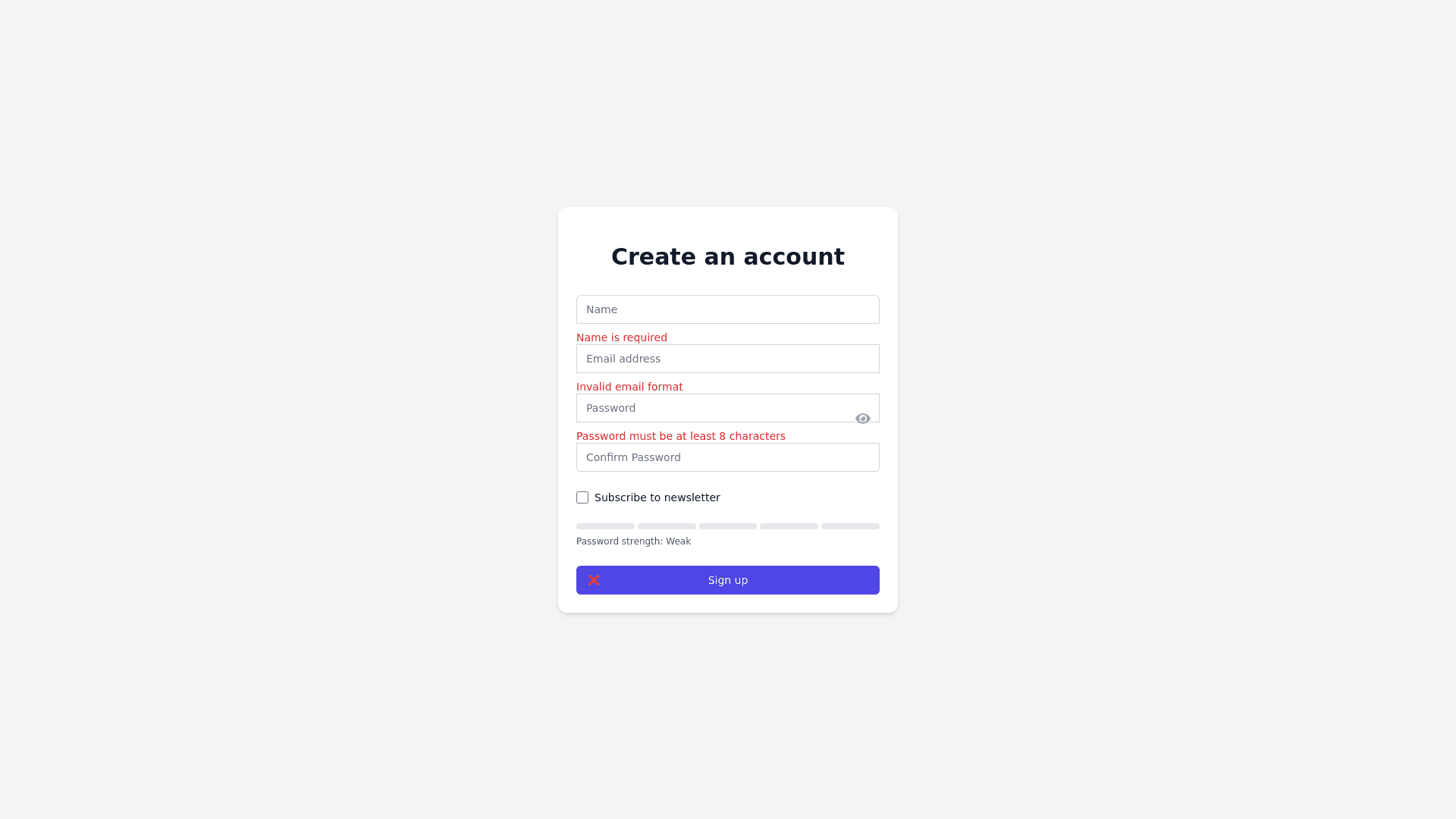 Component Preview