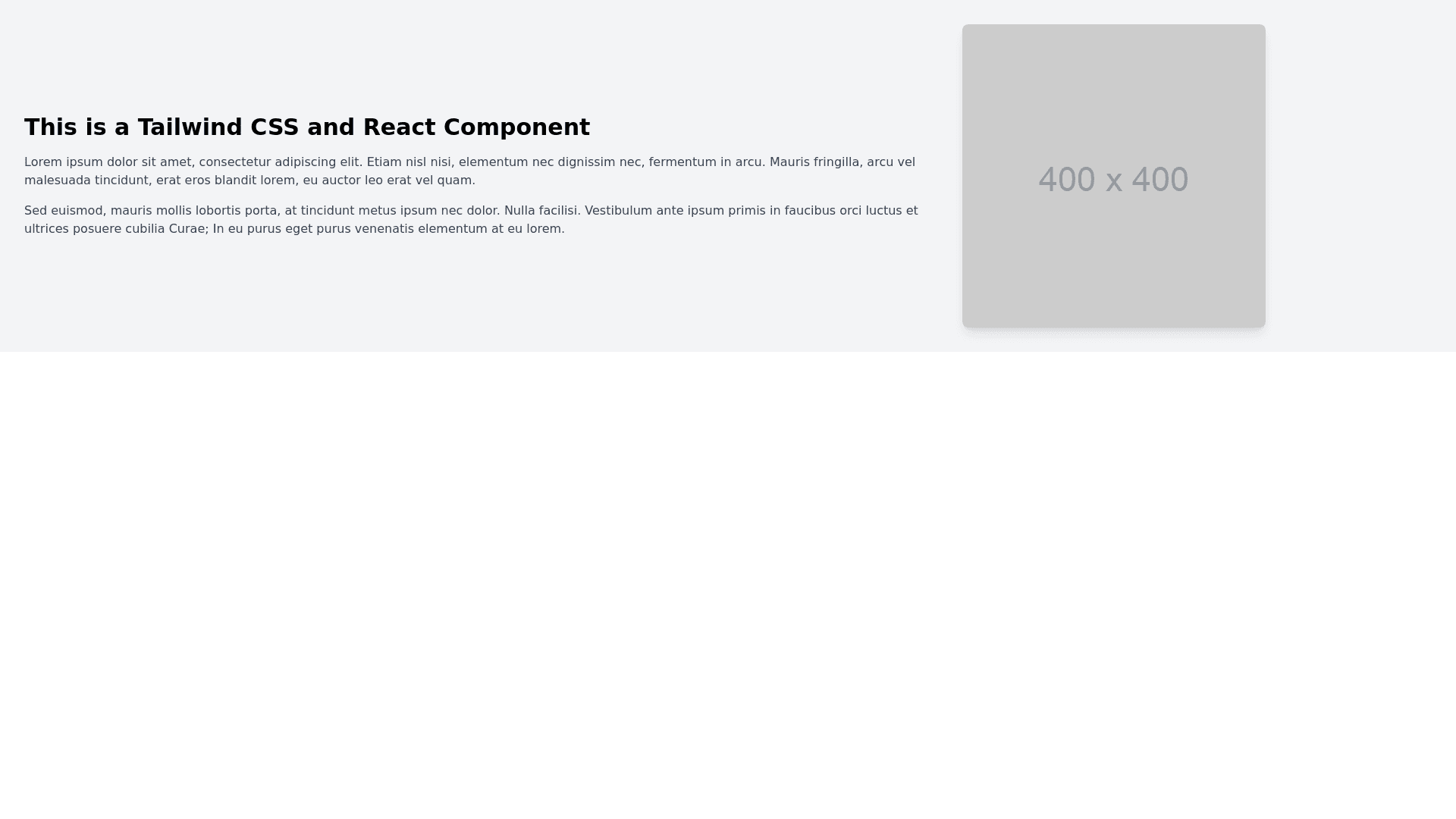 Component Preview