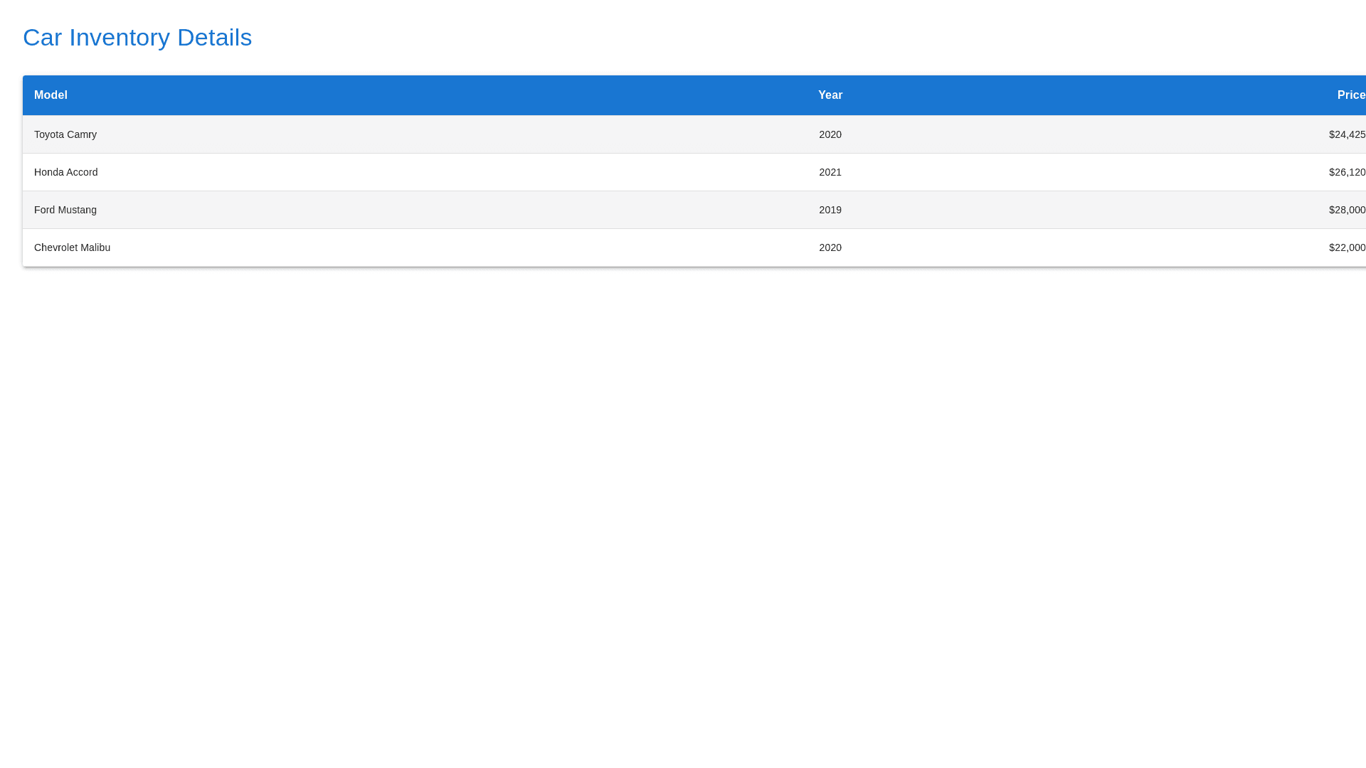 Component Preview