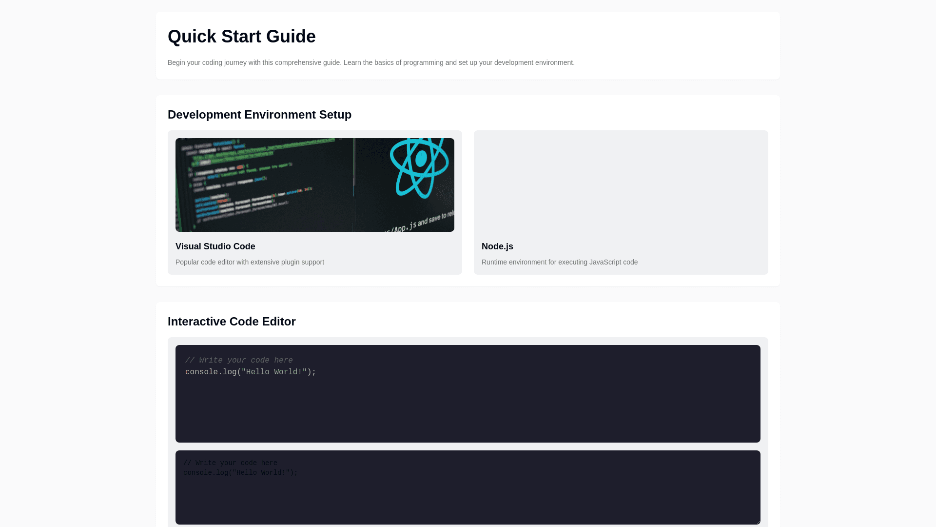 Component Preview